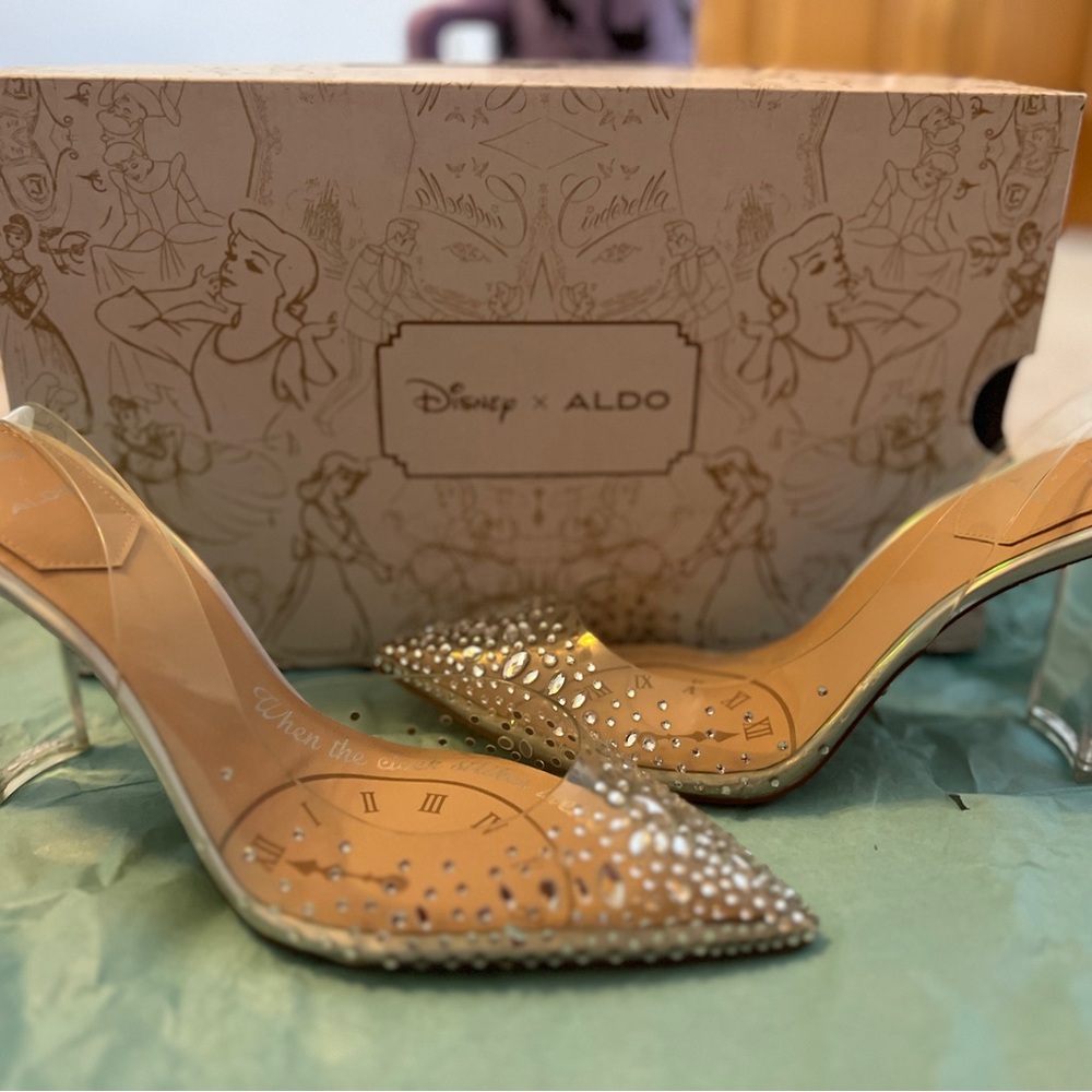 Disney X Aldo Cinderella  Strike Twelve “Glass Slippers” Edition - Picture 3 of 11